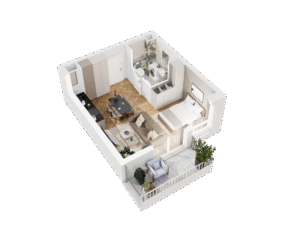 Lokal mieszkalny-53 - miniatura 3